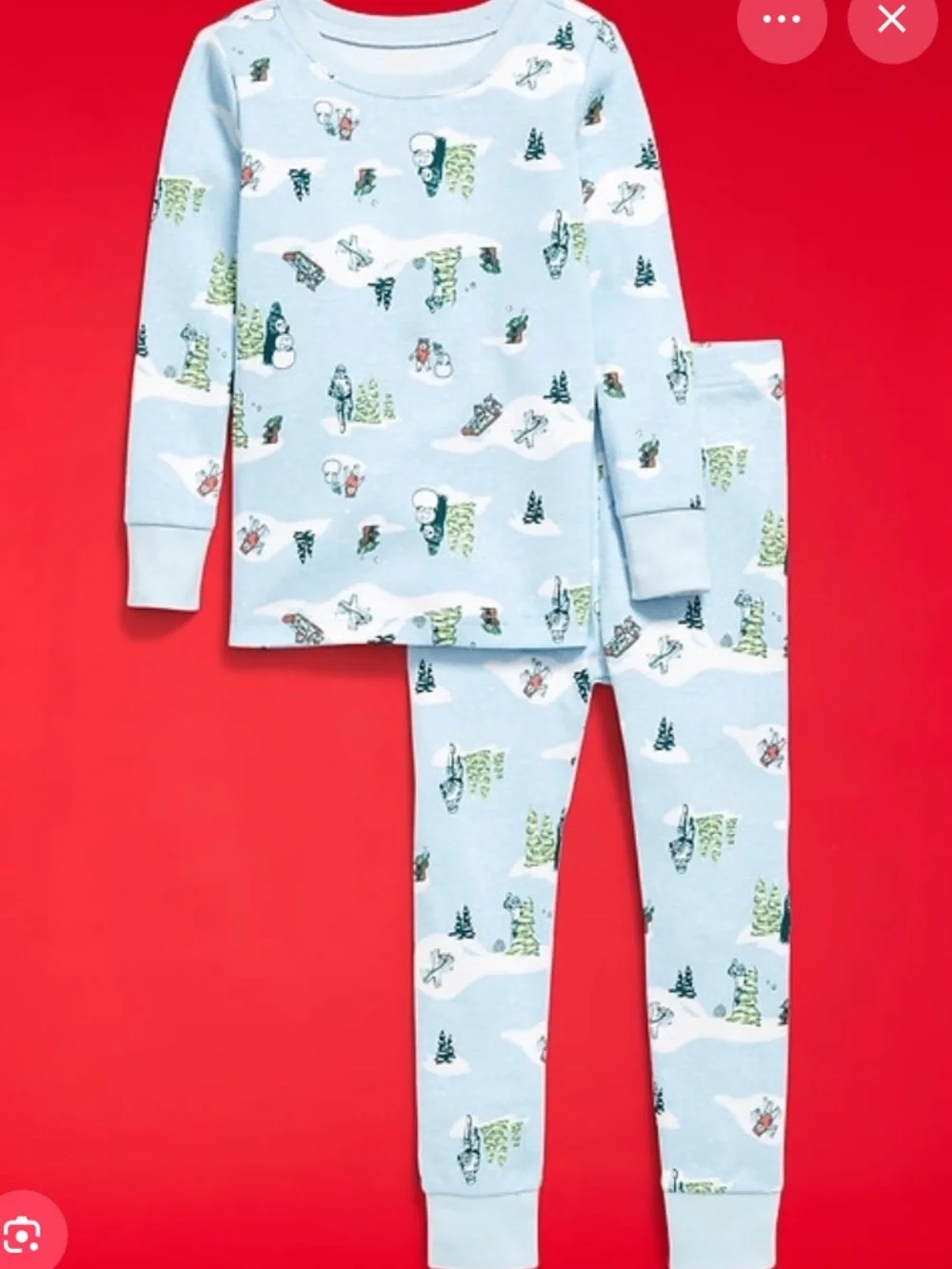 Old Navy x Star Wars Holiday Unisex Pajama Set NWT Sz: 3T